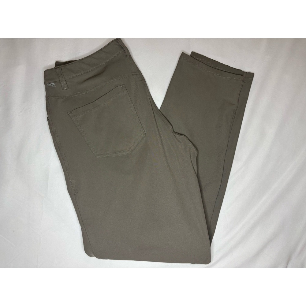 Lululemon Pants Men's Green Olive ABC Slim Straight Performance 32x32 READ!
